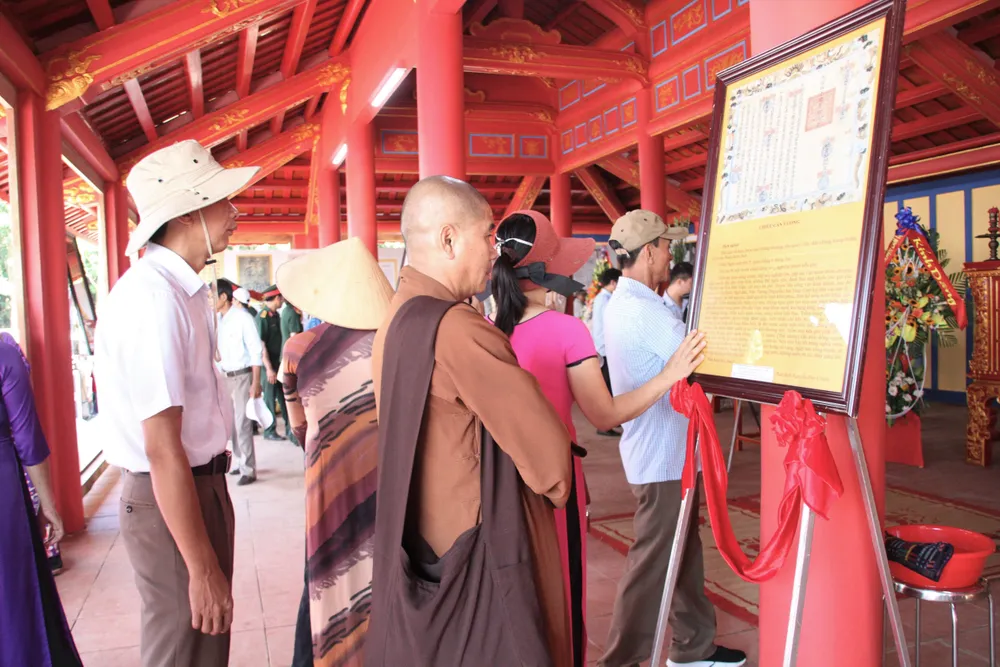 Khánh thành Đền thờ Vua Hàm Nghi cùng các tướng sĩ Cần Vương ảnh 3