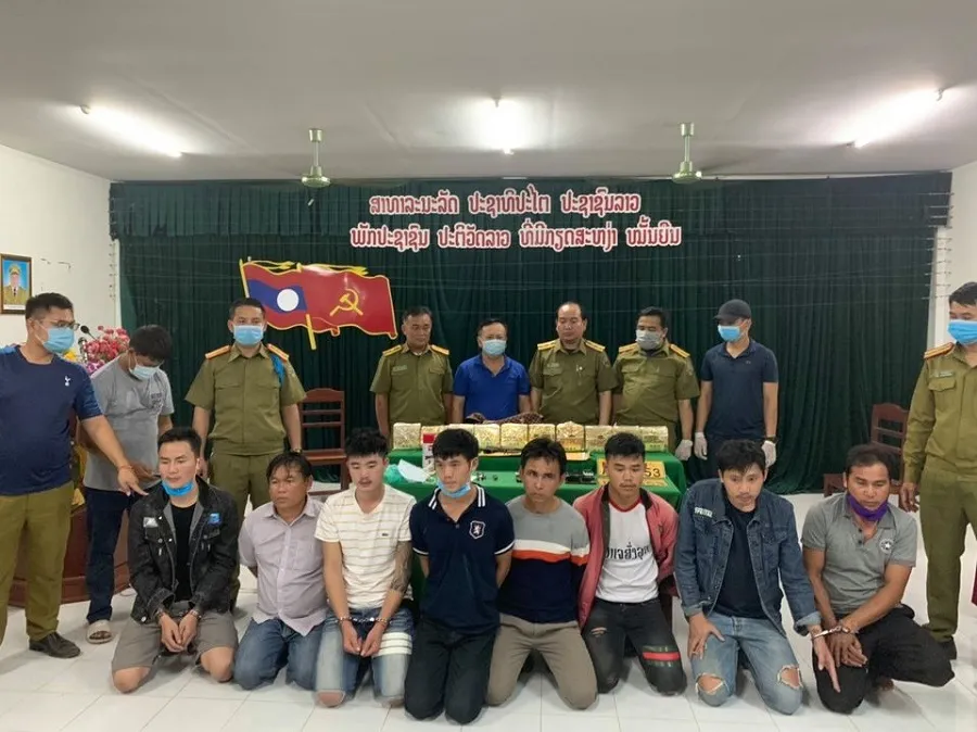 Bắt giữ 8 đối tượng vận chuyển 10 kg ma túy từ Lào về Việt Nam ảnh 1 Bắt giữ 8 đối tượng vận chuyển 10 kg ma túy từ Lào về Việt Nam ảnh 1