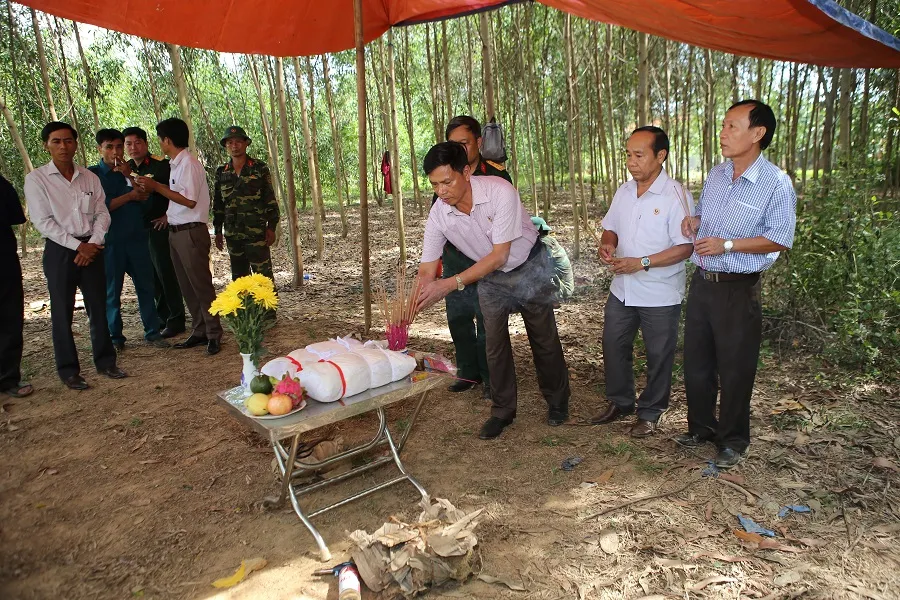 Quảng Trị: Phát hiện và quy tập 4 hài cốt liệt sĩ ảnh 1
