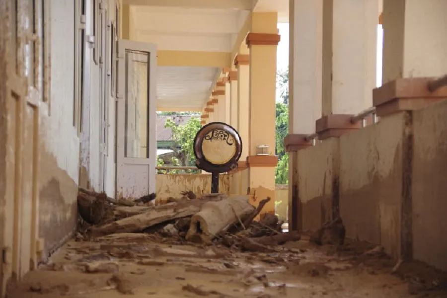 Quảng Trị: Hướng Việt tan hoang sau lũ, 2 lần thả hàng cứu trợ khẩn cấp bằng trực thăng ảnh 14