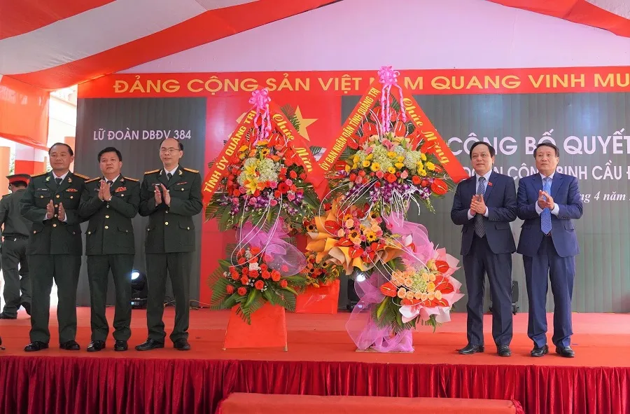 Thành lập Lữ đoàn Công binh cầu đường dự bị động viên 384 ảnh 1