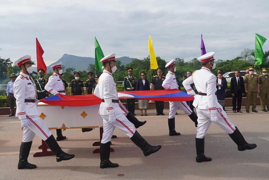 Quảng Trị: Đón nhận 12 hài cốt liệt sĩ hy sinh tại Lào  ảnh 3 Quảng Trị: Đón nhận 12 hài cốt liệt sĩ hy sinh tại Lào  ảnh 3
