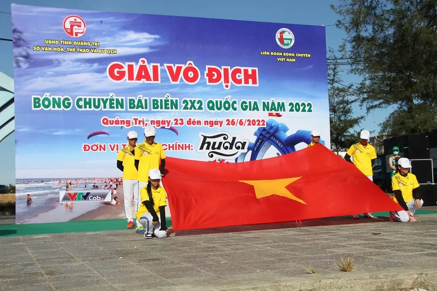 Khai mạc giải vô địch Bóng chuyền bãi biển quốc gia năm 2022 ảnh 2