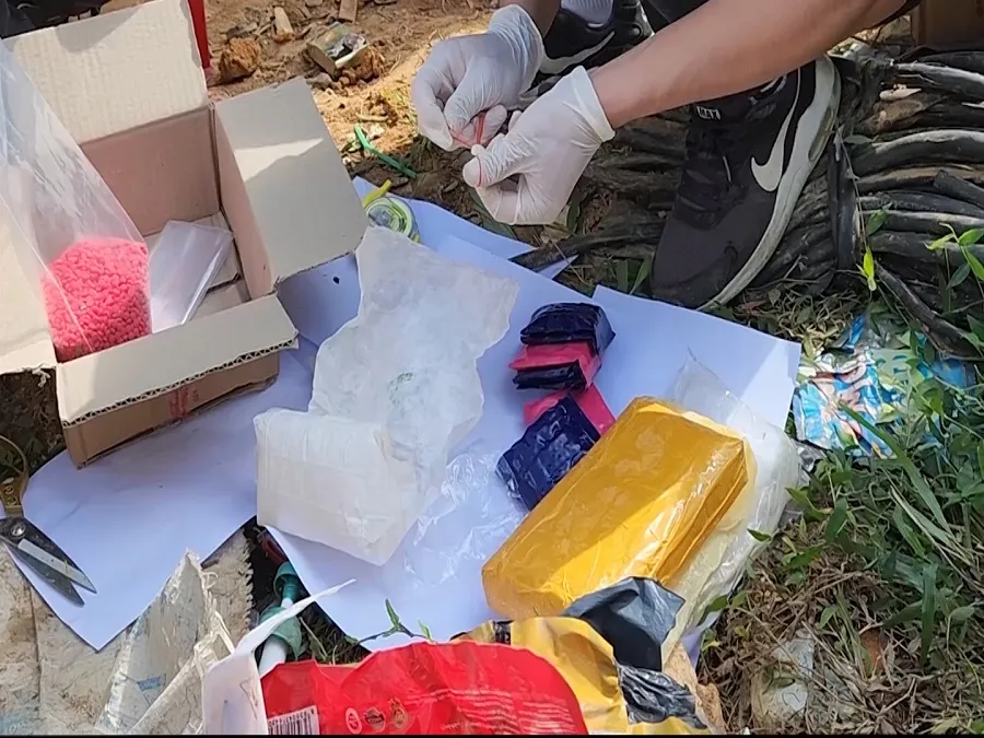 Tang vật là 12.000 viên ma túy tổng hợp