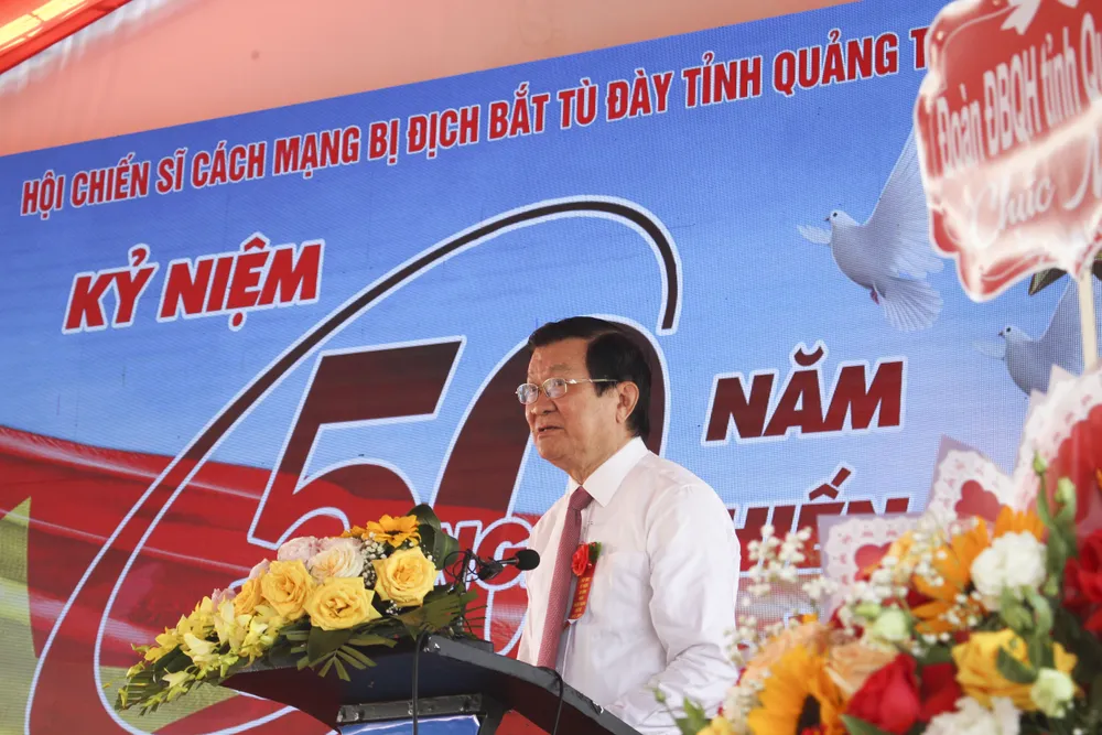 Nguyên Chủ tịch nước Trương Tấn Sang phát biểu tại buổi lễ Nguyên Chủ tịch nước Trương Tấn Sang phát biểu tại buổi lễ