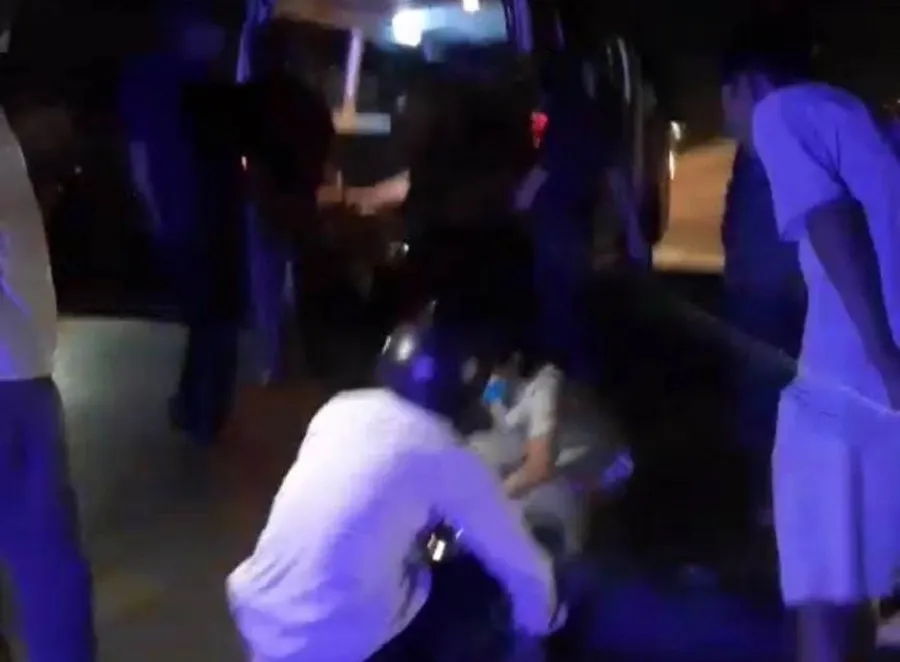 Khu vực xảy ra vụ tai nạn giao thông