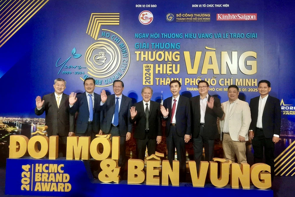 TPHCM vinh danh 29 doanh nghiệp đạt giải Thương hiệu Vàng 2024