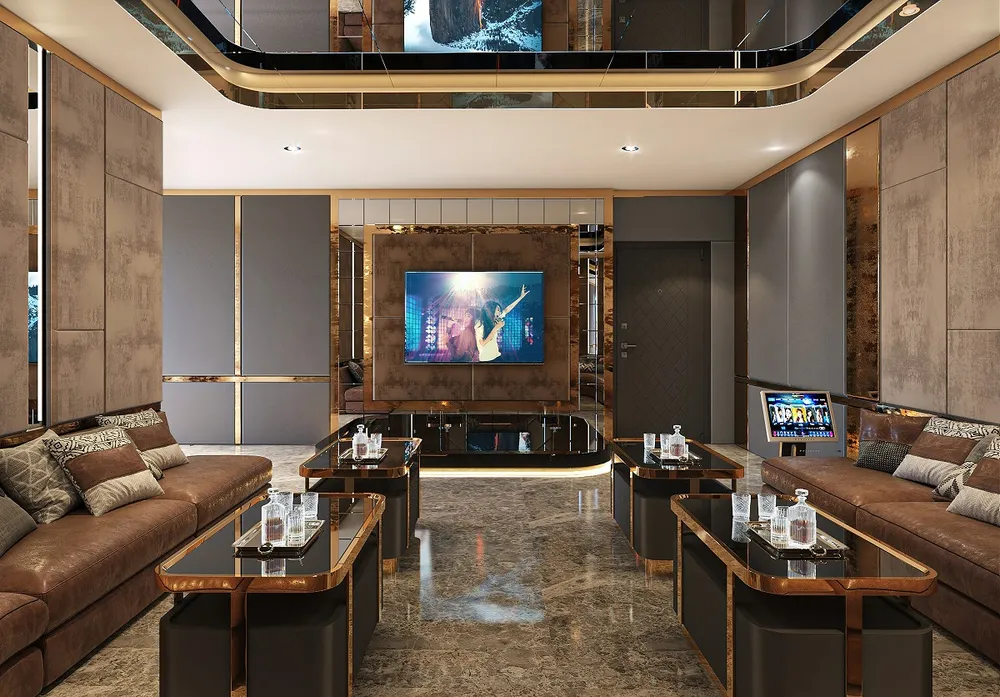 Phòng karaoke hiện đại, một trong những không gian giải trí đẳng cấp của cư dân Glory Heights