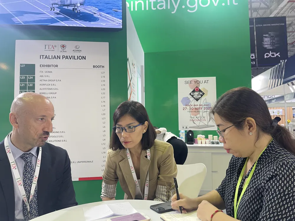 Ông Fabio De Cillis, Giám đốc Thương vụ Ý tại Việt Nam (ITA) tại sự kiện