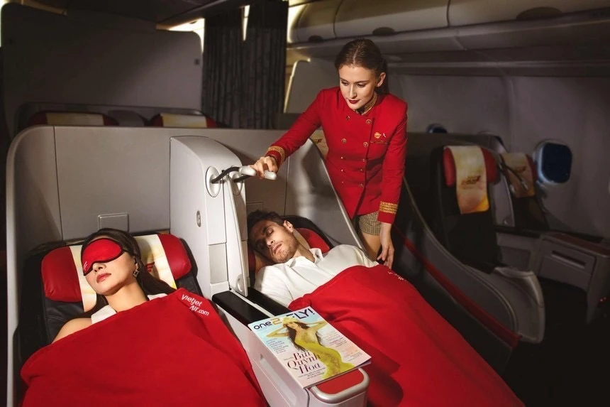 Vietjet Business class on A330 aircraft.jpg