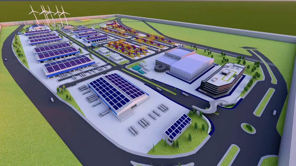 Phối cảnh Việt Nam SuperPort™ do Liên doanh T&T – YCH đầu tư phát triển Phối cảnh Việt Nam SuperPort .jpg