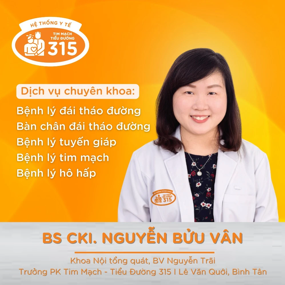 Bác sĩ Nguyễn Bửu Vân - Phòng khám Tim mạch - Tiểu đường 315 chi nhánh Lê Văn Quới (Quận Bình Tân) thuộc Hệ Thống Y tế 315 Picture1.png