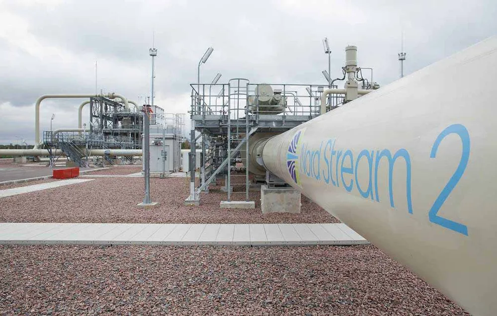 Đường ống dẫn khí đốt Nord Stream 2 tại Nga. Ảnh: TASS $8a.jpg