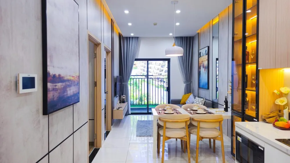 Một góc không gian sinh hoạt chung của gia đình tại căn hộ Cielo. Ảnh: Seaholdings Ảnh2.jpg
