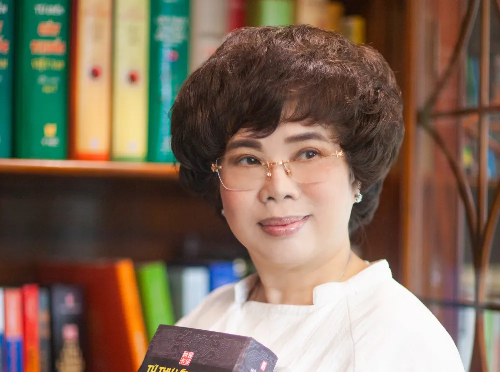 Anh hùng Lao động Thái Hương hiện là Chủ tịch Hội đồng Chiến lược Tập đoàn TH, Tổng Giám đốc Ngân hàng TMCP Bắc Á ảnh thumb.jpg