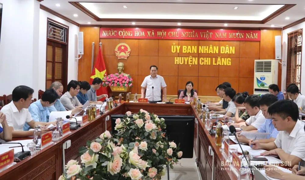 Đồng chí Hồ Tiến Thiệu, Phó Bí thư Tỉnh ủy, Chủ tịch UBND tỉnh phát biểu tại buổi kiểm tra Đồng chí Hồ Tiến Thiệu, Phó Bí thư Tỉnh ủy, Chủ tịch UBND tỉnh phát biểu tại buổi kiểm tra