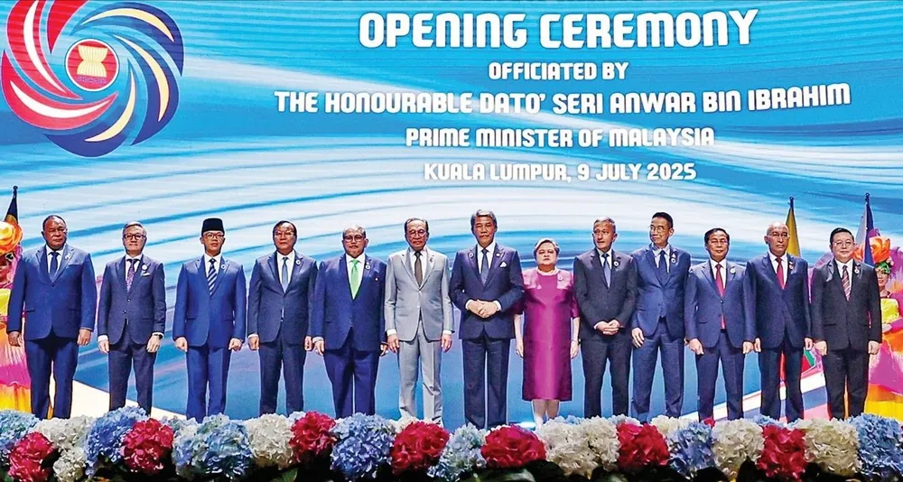Lễ khai mạc Hội nghị Bộ trưởng Ngoại giao ASEAN lần thứ 58. Ảnh: TTXVN K8c.jpeg
