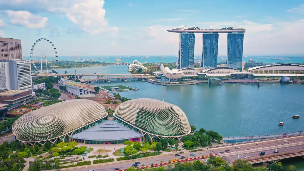 Khu vực trung tâm Singapore. Ảnh: OSOME F8b.jpg