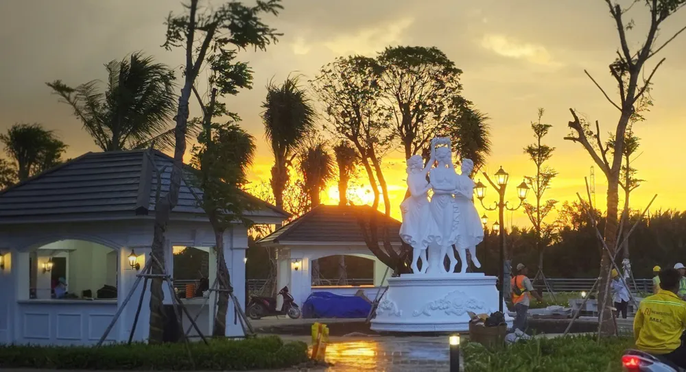 Giữa thành phố Thiên niên kỷ T&T City Millennia, một Venice thu nhỏ đã được tái hiện với những hạng mục ấn tượng A6.jpg