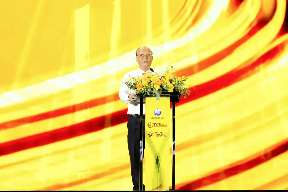 Ông Nguyễn Tất Thắng, Chủ tịch HĐQT Tập đoàn T&T Group phát biểu tại sự kiện Ảnh 3.jpg