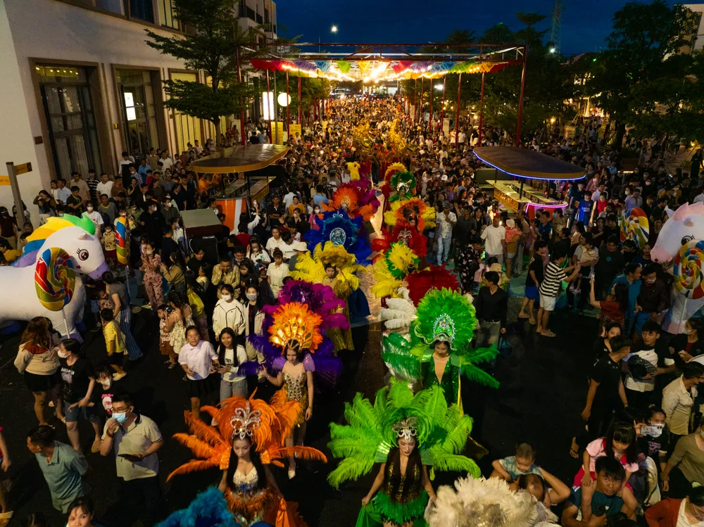 Khai trương tuyến phố đi bộ tại đại đô thị T&T City Millennia (xã Cần Giuộc, tỉnh Tây Ninh) DJI_0059 (1).jpg