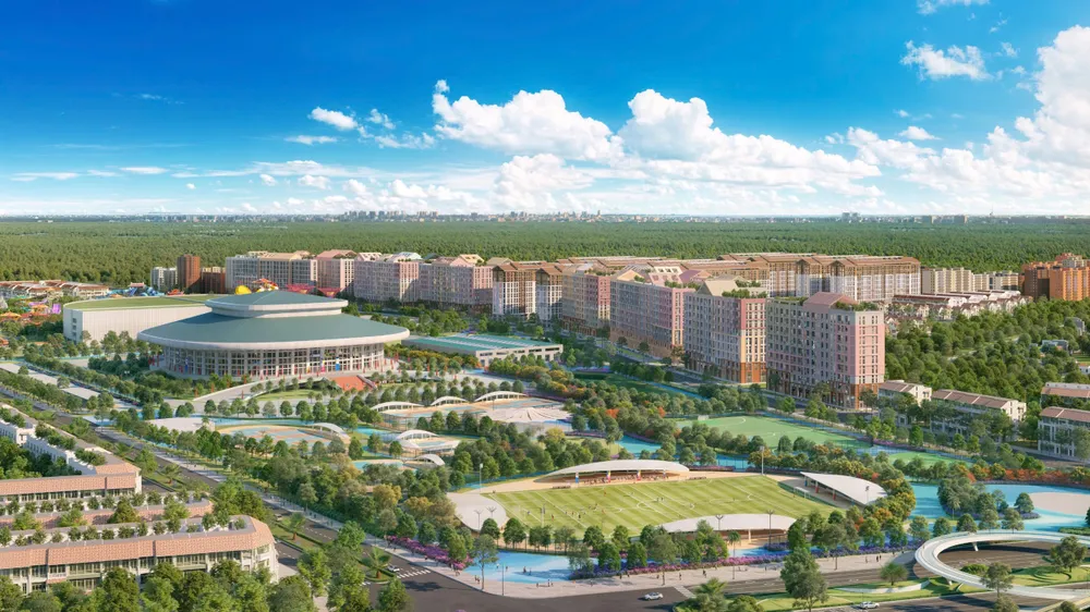 Bộ đôi Park Residence và Road Residence mang nhịp sống năng động, hiện đại. Ảnh: Sun Property can-ho-cao-tang.jpg