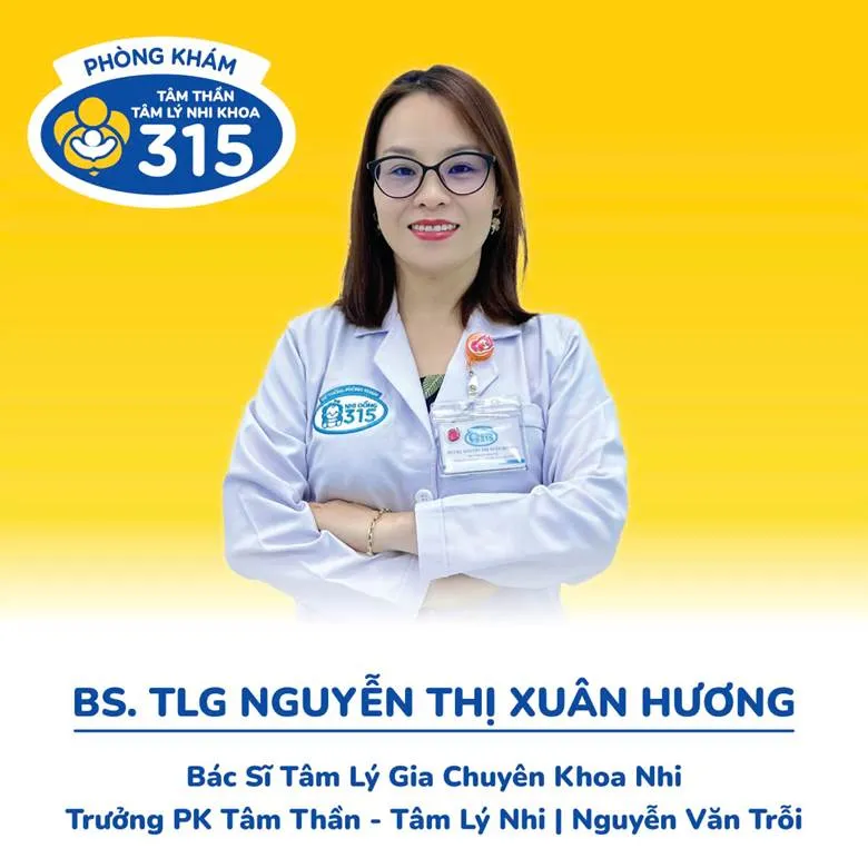 Bác sĩ – Tâm lý gia Nguyễn Thị Xuân Hương, Trưởng Phòng khám Tâm Thần – Tâm Lý Nhi khoa 315 chi nhánh số 44 Nguyễn Văn Trỗi (TPHCM) 1759638430421-6205.jpeg