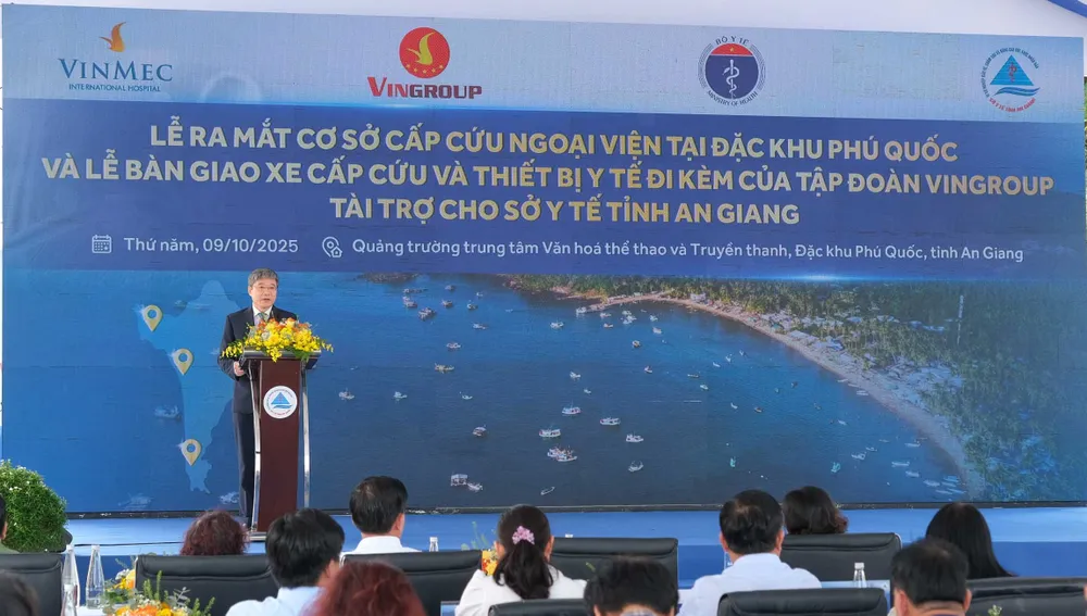 TS-BS Phùng Nam Lâm, Phó Tổng Giám đốc chuyên môn kiêm Trưởng tiểu ban Hồi sức cấp cứu Hệ thống Y tế Vinmec, khẳng định, đề án là nỗ lực của Vingroup trong việc cùng Nhà nước kiến tạo những mô hình dịch vụ công chuẩn quốc tế Anh 3.jpg
