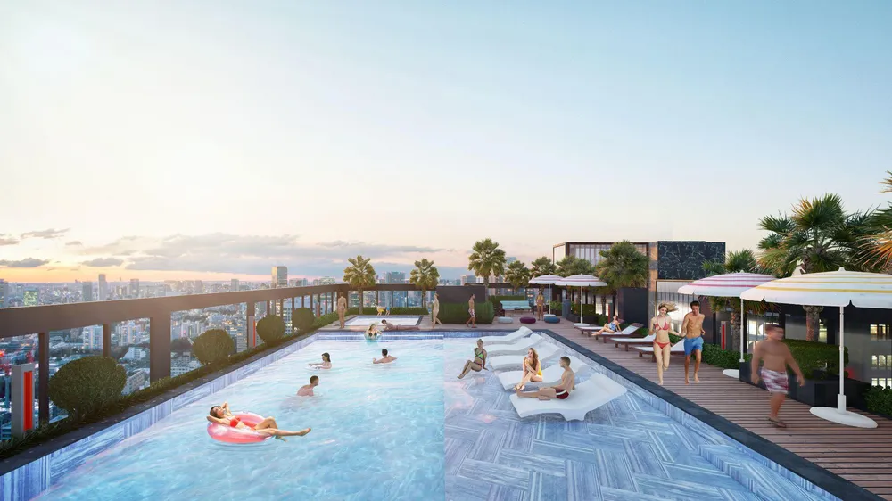 Bể bơi Rooftop - Sky Pool kết hợp giữa thiết kế hiện đại và tầm nhìn không giới hạn, dành riêng cho những ai yêu sự tận hưởng và khác biệt Picture5.png