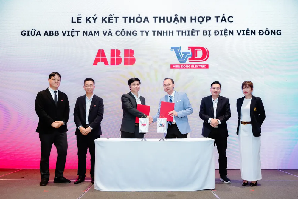 Công ty Thiết bị điện Viễn Đông chính thức trở thành nhà phân phối của ABB tại Việt Nam Công ty Thiết bị điện Viễn Đông chính thức trở thành nhà phân phối của ABB tại Việt Nam.jpg