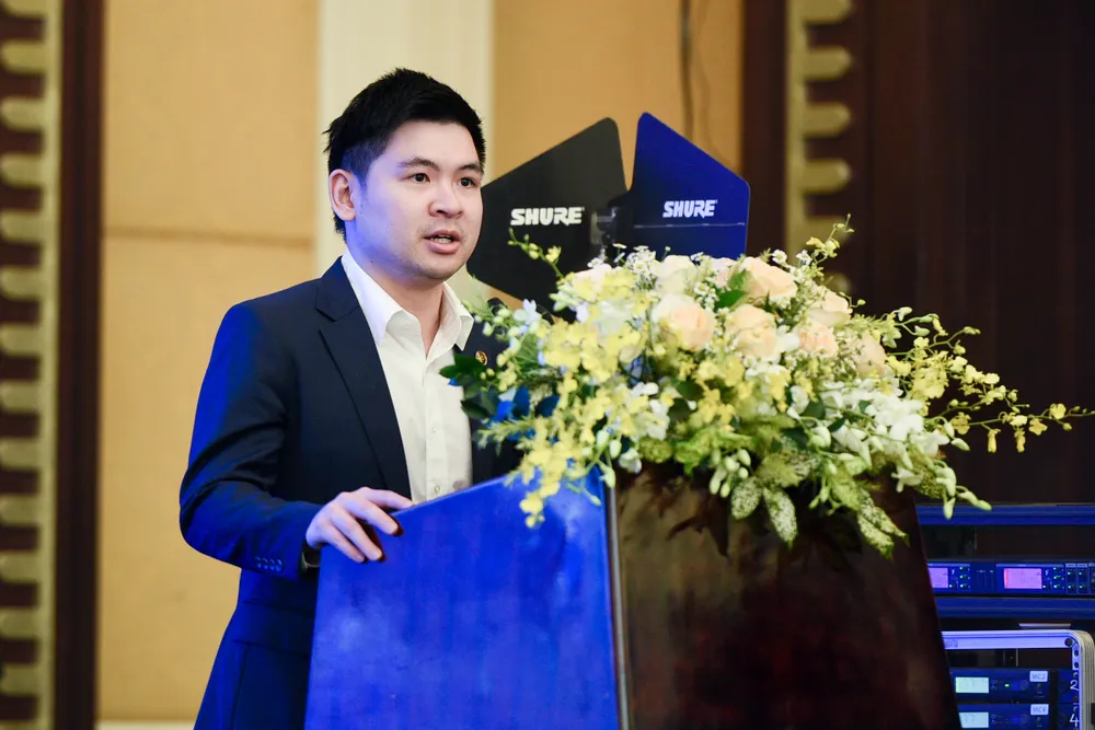 Tân Phó Chủ tịch VDEN Đỗ Vinh Quang phát biểu tại sự kiện Ảnh 4.jpg