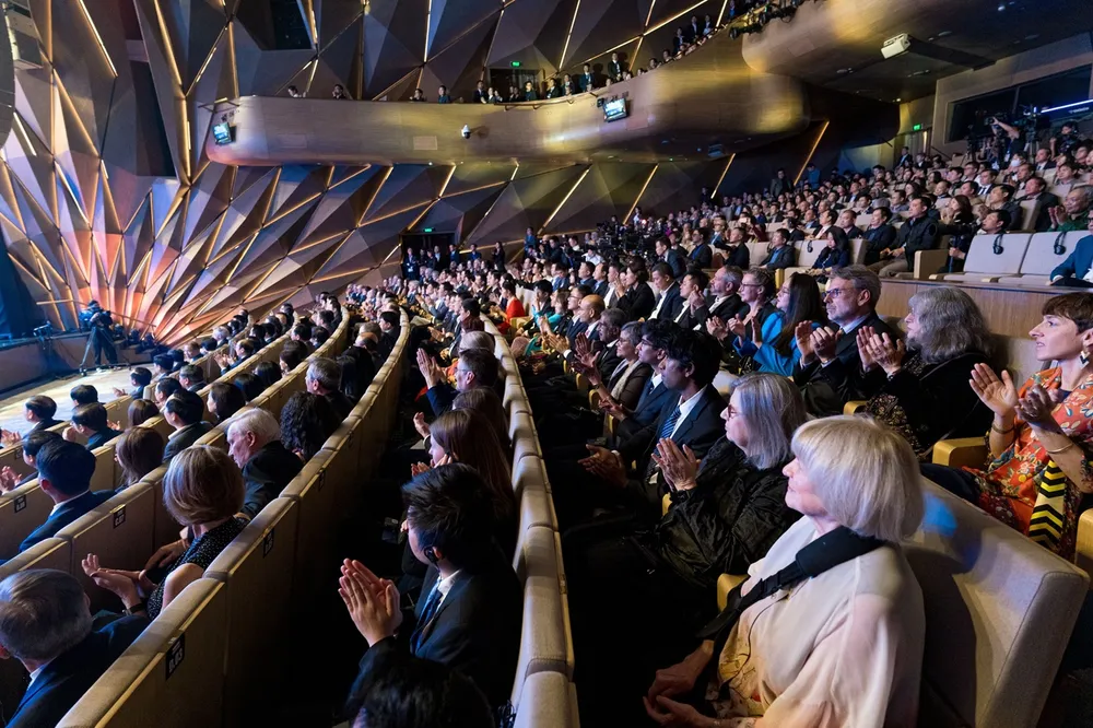 Auditório da Cerimônia de Premiação VinFuture 2025 Ảnh 10.jpg