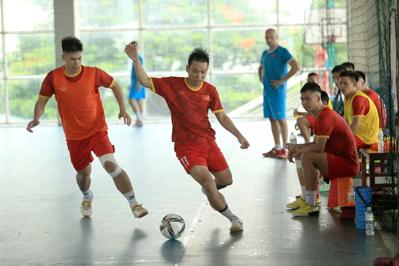 Đội tuyển futsal Việt Nam khép lại trại huấn luyện trong nước để sang châu Âu tập huấn chuẩn bị cho World Cup 2021