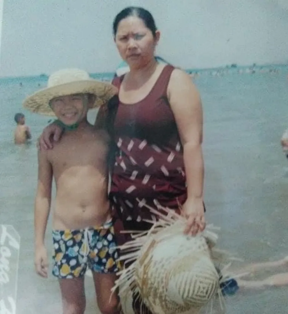Tình mẫu tử của mẹ con Châu Đoàn Phát ảnh 2 Tình mẫu tử của mẹ con Châu Đoàn Phát ảnh 2