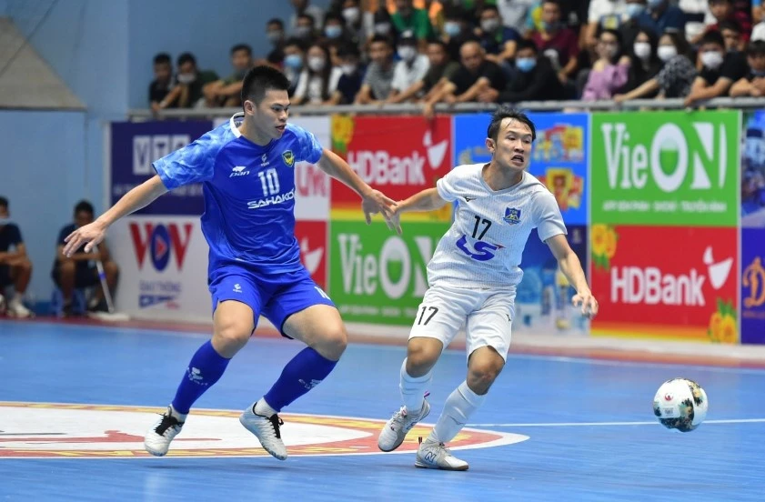 Hai giải futsal lượt về VĐQG và Cúp Quốc gia 2021 được tổ chức tại TPHCM. Ảnh: ANH TRẦN