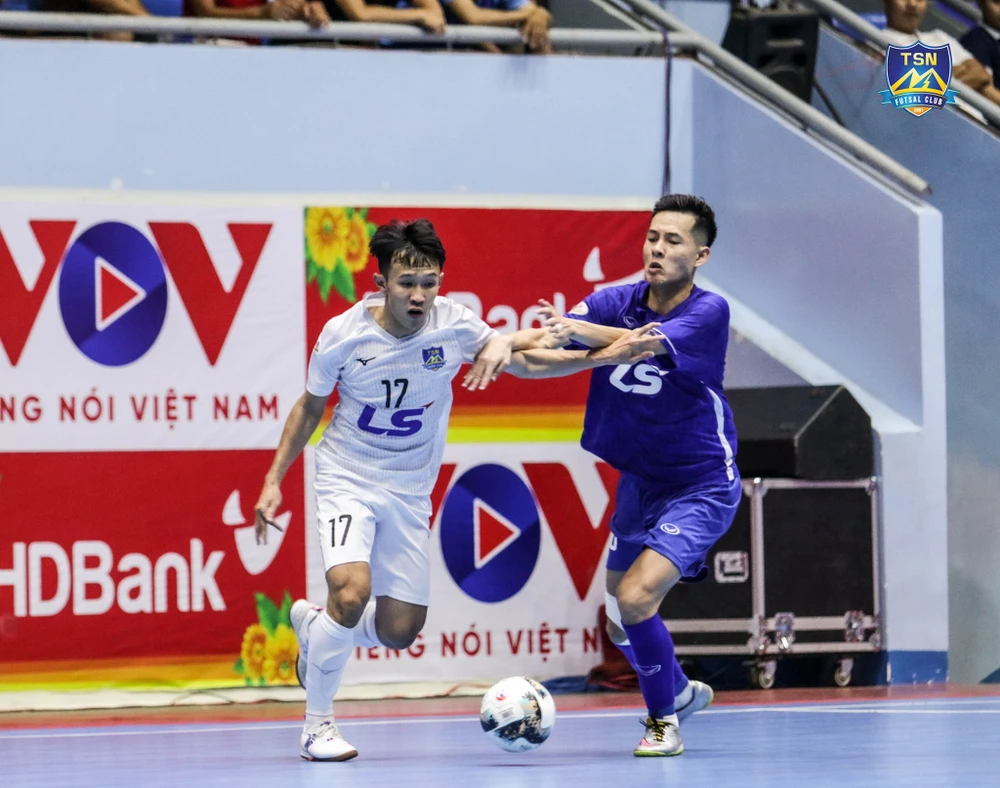 Thái Sơn Nam - Thái Sơn Bắc là cặp đấu đầu tiên cho ngày trở lại của các giải futsal thuộc hệ thống Quốc gia. Ảnh: ANH TRẦN