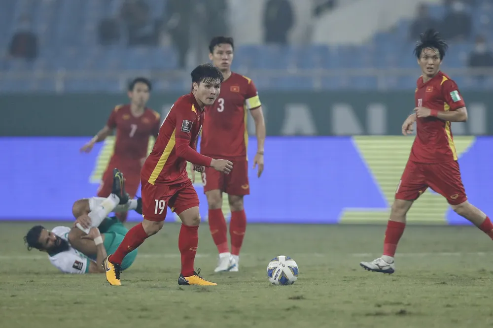 Thua sát nút Saudi Arabia, tuyển Việt Nam thêm khó khăn vì Quế Ngọc Hải làm khán giả trận tới ảnh 1