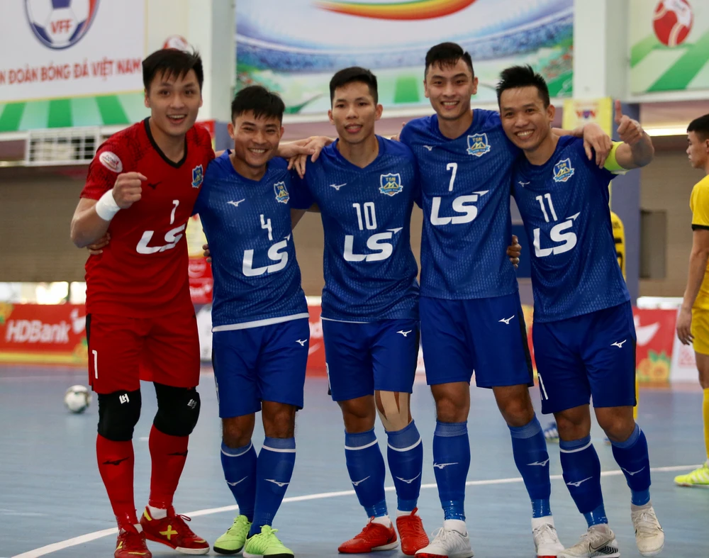 Thái Sơn Nam xây chắc ngôi đầu ở Giải futsal VĐQG 2021. Ảnh: ANH TRẦN