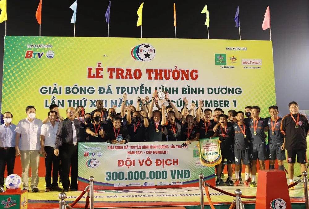 Becamex Bình Dương thi đấu thành công ở các giải tập huấn vừa qua