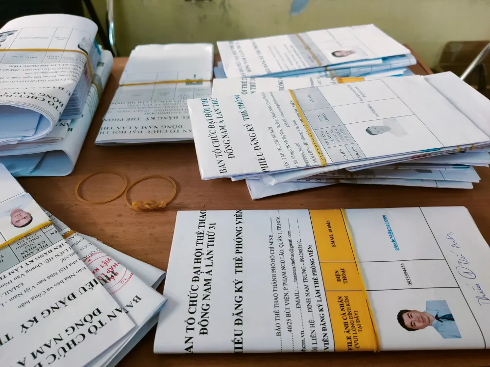 Háo hức với những tấm thẻ tác nghiệp SEA Games 31 ảnh 3