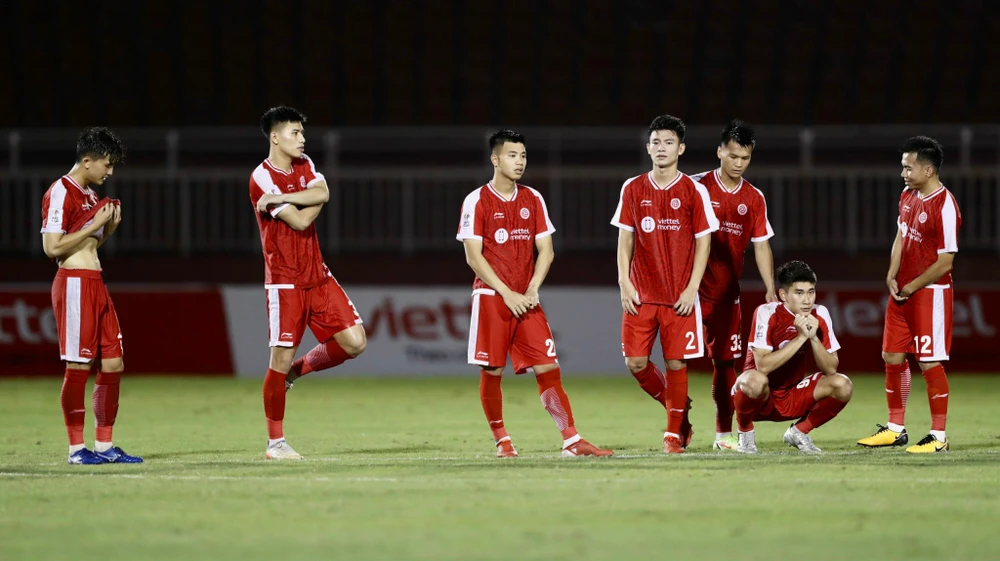 Viettel FC dừng bước ở AFC Cup 2022. ẢNH: DŨNG PHƯƠNG