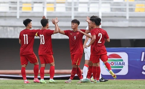 U20 Việt Nam có chiến thắng ở trận ra quân vòng loại U20 châu Á 2022