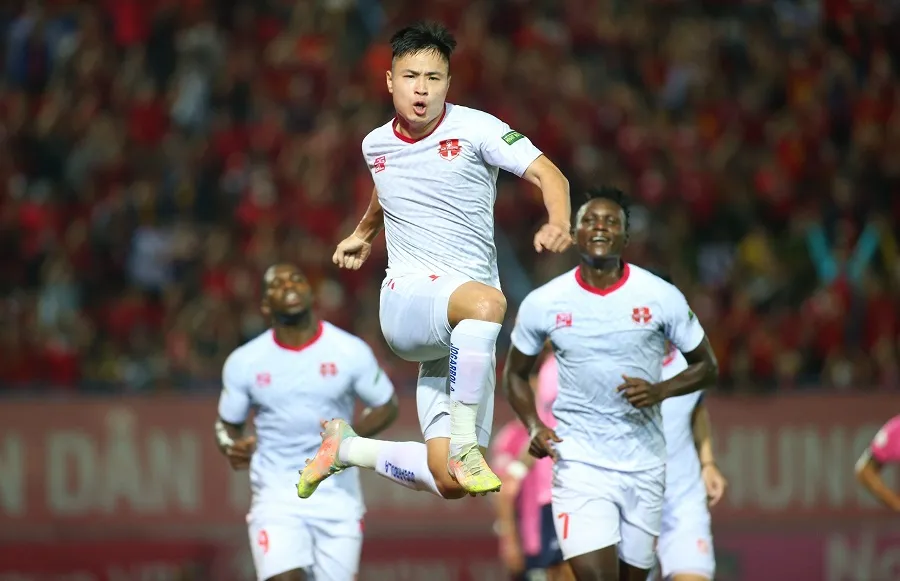 Vòng 23 V-League 2022: Chủ nhà Hải Phòng bị Hà Tĩnh cầm hòa ảnh 1
