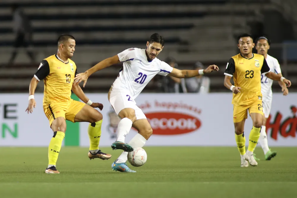 Phillipines quá mạnh so với Brunei Phillipines quá mạnh so với Brunei