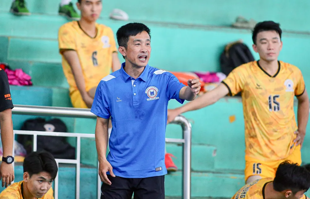 HLV Trương Quốc Tuấn đã trở lại với Tân Hiệp Hưng sau thời gian dẫn dắt đội tuyển nữ futsal Việt Nam