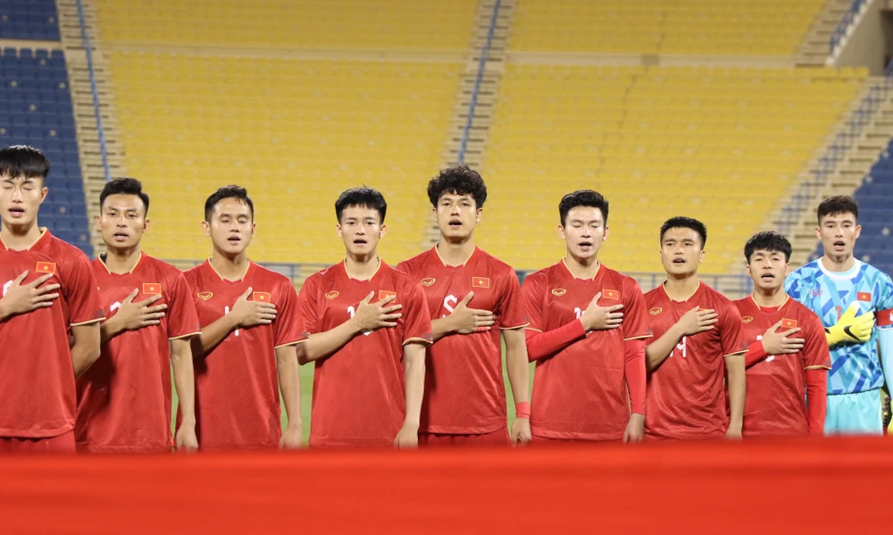 U23 Việt Nam nhiều khả năng nằm ở bảng B môn bóng đá nam SEA Games 32. ẢNH: NHẬT ĐOÀN. 