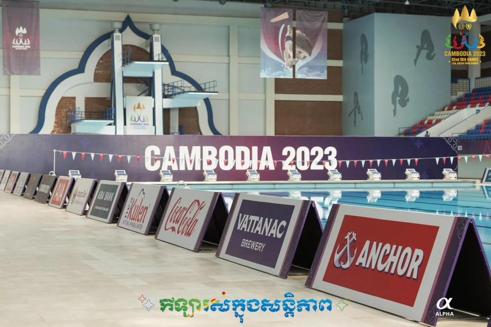 Địa điểm tổ chức môn bơi ở SEA Games 32 đặt tại Khu liên hợp thể thao quốc gia Morodok Techo. 