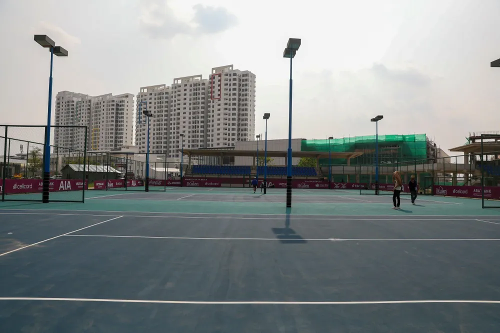 Địa điểm tổ chức môn tennis Địa điểm tổ chức môn tennis