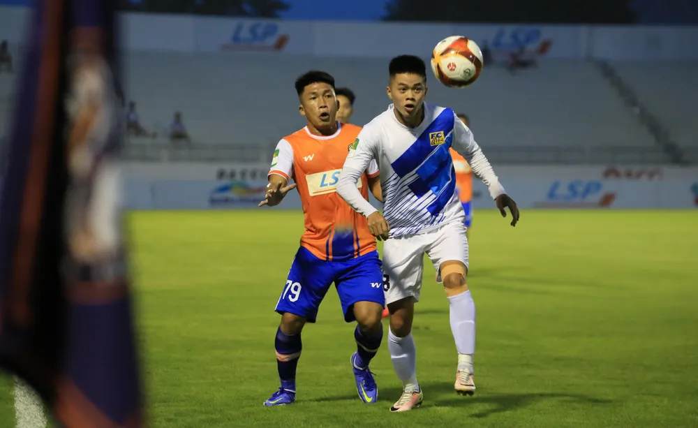 Huế sớm trụ hạng trước 2 vòng đấu nếu có điểm trước đội cuối bảng BR-VT. ẢNH: DŨNG PHƯƠNG