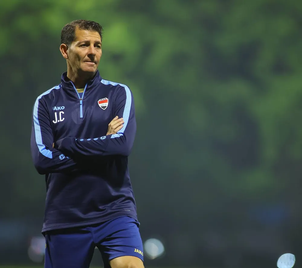 HLV Jesus Casas của Iraq tự tin trước khi bước vào trận đấu gặp đội tuyển Việt Nam.